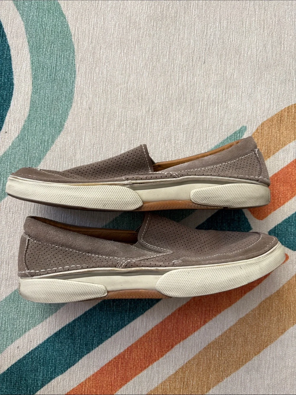 Sperry breathable perforated